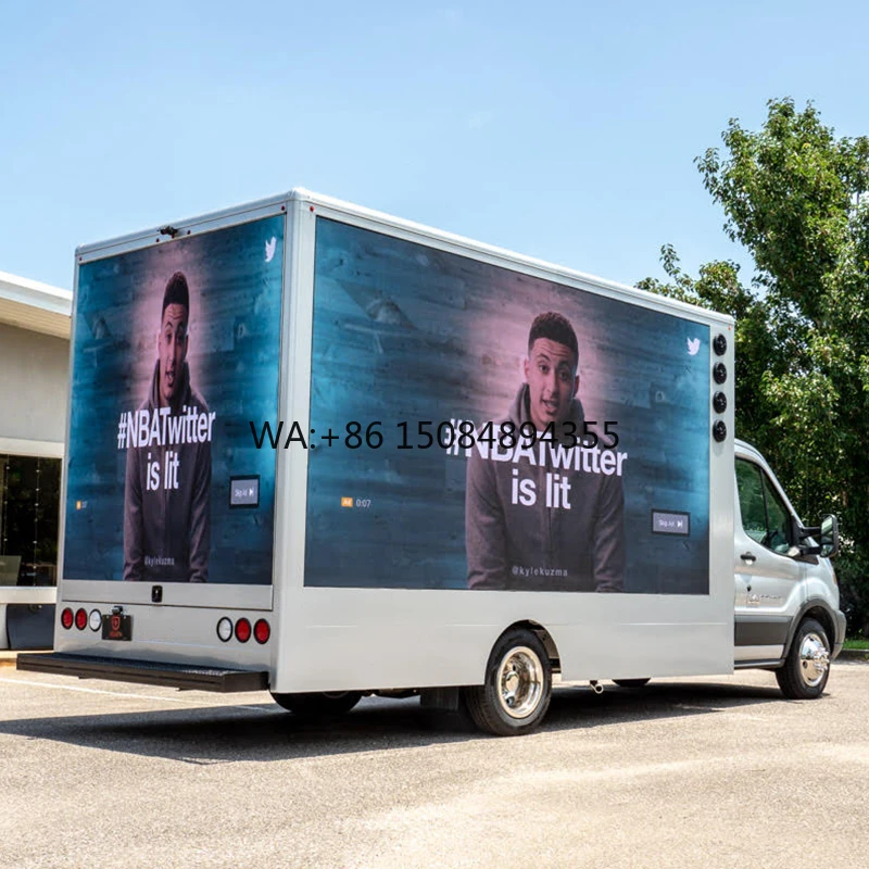 

P4.8 Trailer Mobile Digital Advertising with Led Billboard