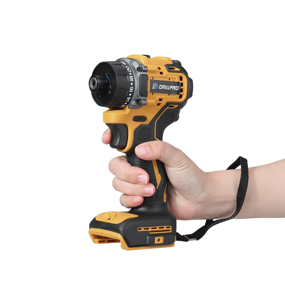 Drillpro 280N.m مفك كهربائي بدون فرش 2 سرعات أداة إصلاح مفك مسامير كهربائي أداة السلطة لبطارية ديوالت 20 فولت