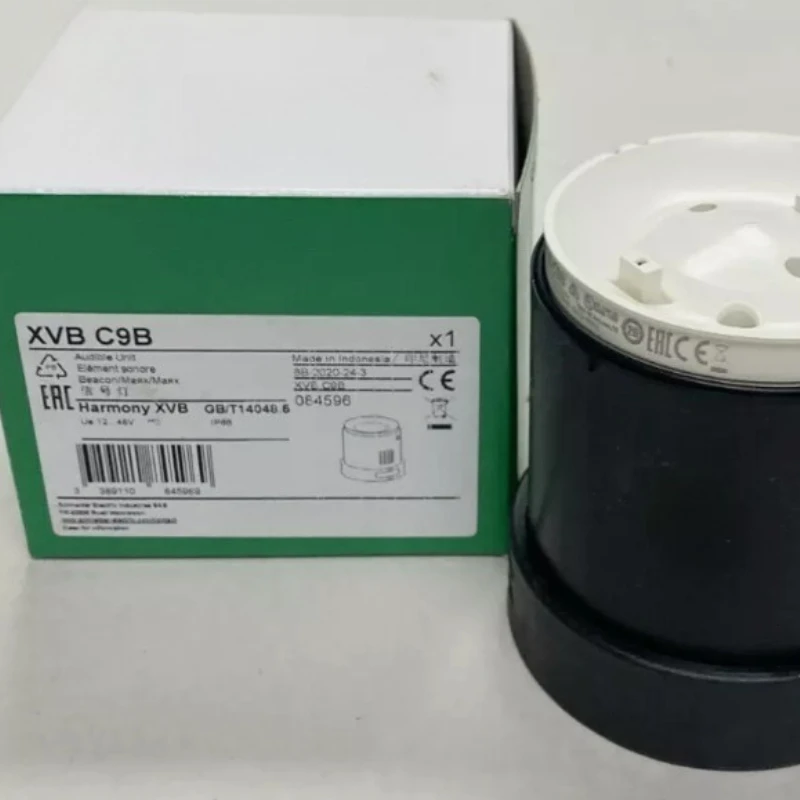 

Brand New Original XVBC9B Audible unit for modular tower lights , Ø70, buzzer, continuous or intermitten tone Fast Delivery