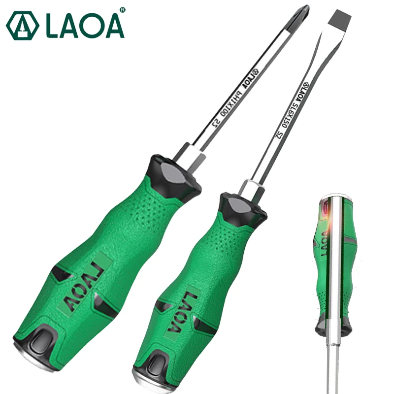 LAOA S2 Screwdriver Penetrating Percussion Anti-slip Strong magnetic ergonomic design Percussion Chisel Screwdriver