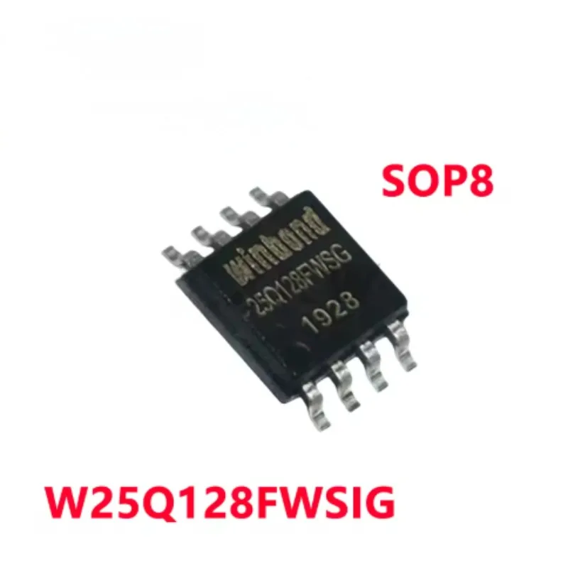 5~10/PCS New 25Q128FWSG W25Q128FWSG W25Q128FWSIG SOP8 Memory chip In Stock