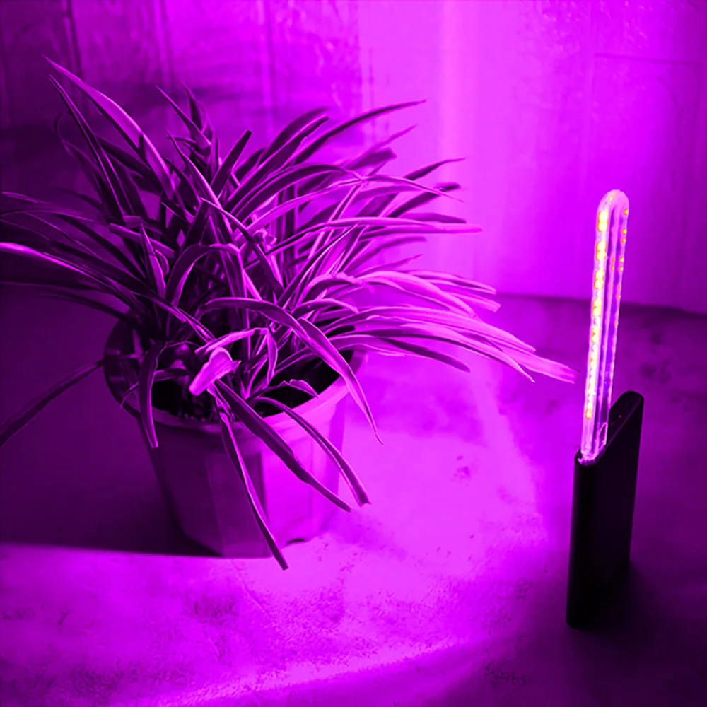 Usb espectro completo cresce a luz planta de cultivo interior led luz de efeito estufa cultivo de luz infravermelha terapia planta crescente lâmpada