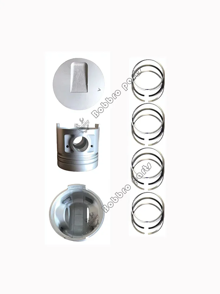 For Volvo EC35 Excavator Piston Kit With Ring Set