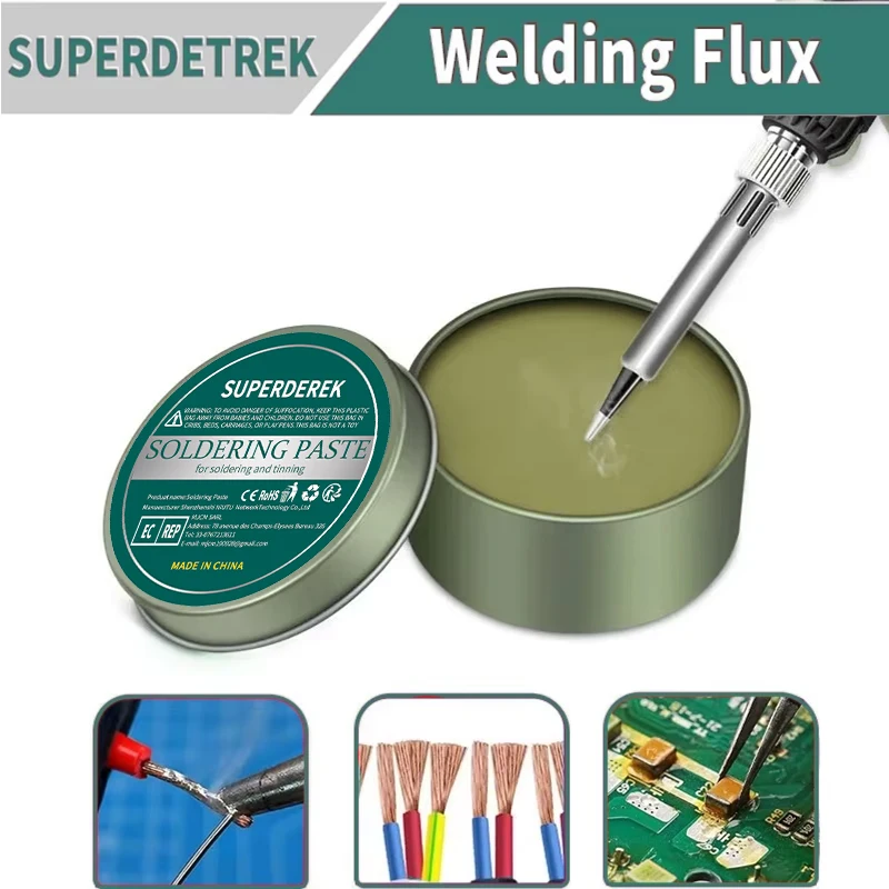 35-300g Solder Paste Rosin Flux Rosin Paste Soldering Flux for Electronics No Clean Flux for Soldering Electronic Circuit Boards