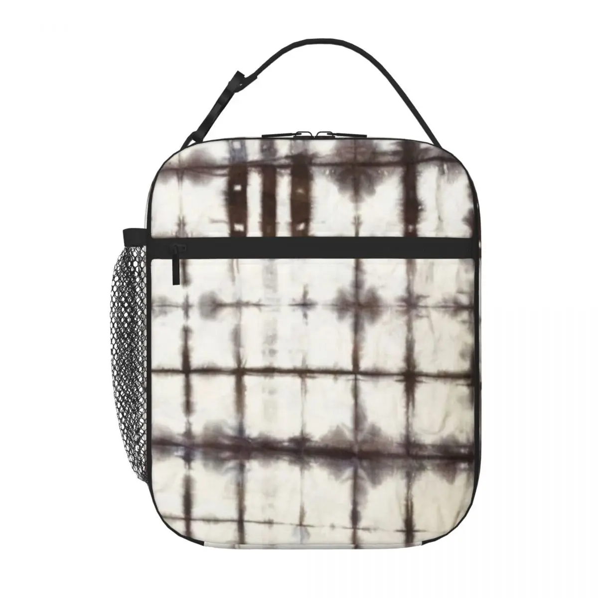 Hot Sale Shibori Coolness Preppy Food Cooler Bag Corporate Lunch Insulated Tote