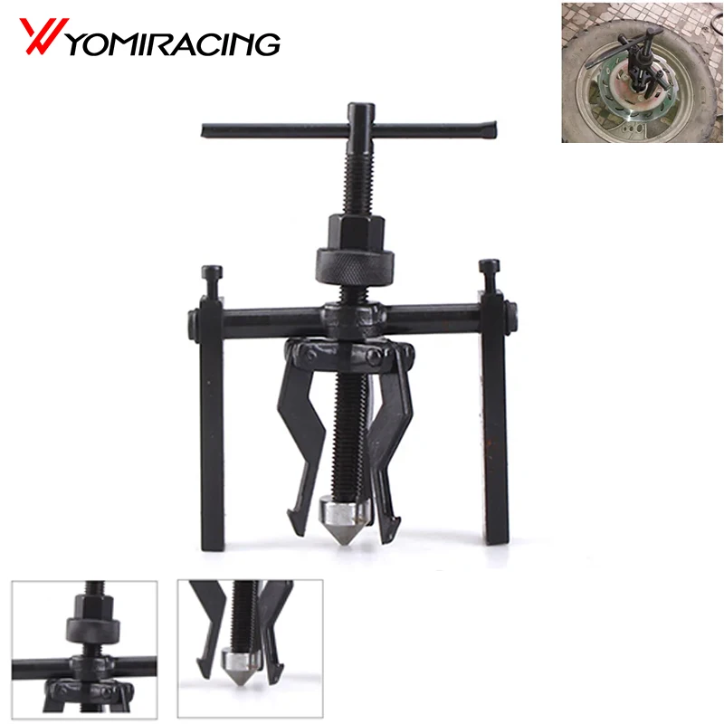 

YOMI Car Auto Carbon Steel 3-jaw Inner Bearing Puller Gear Extractor Heavy Duty Automotive Machine Tool Kit Fine quality