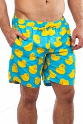 Duck Board Short Kids Beach Shorts costume da bagno da uomo Masculina pantaloncini Casual slip sportivi da ragazzo costumi da bagno tronco Quick Dry Pant