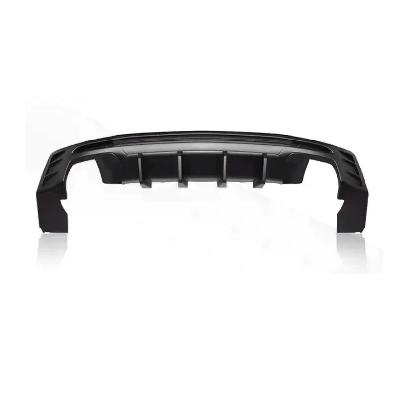 Car Rear Lip for Chevrolet Camaro 16-20 Modified Matte Black Double & Quadruple Exit Rear Bumper Lower Spoiler