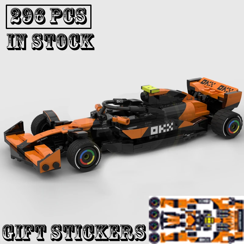 

New Technical MOC-178354 SuperMCL38 Team Stake SuperRace Car Model Buiding Kit Creators Block Bricks Kid Toys Birthday Gifts