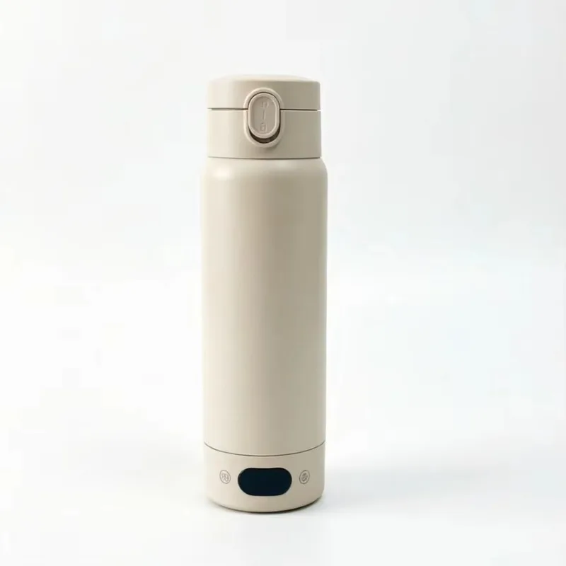 Electric thermos cup, automatic power failure, anti-dry burning and overheating protection, portable travel kettle