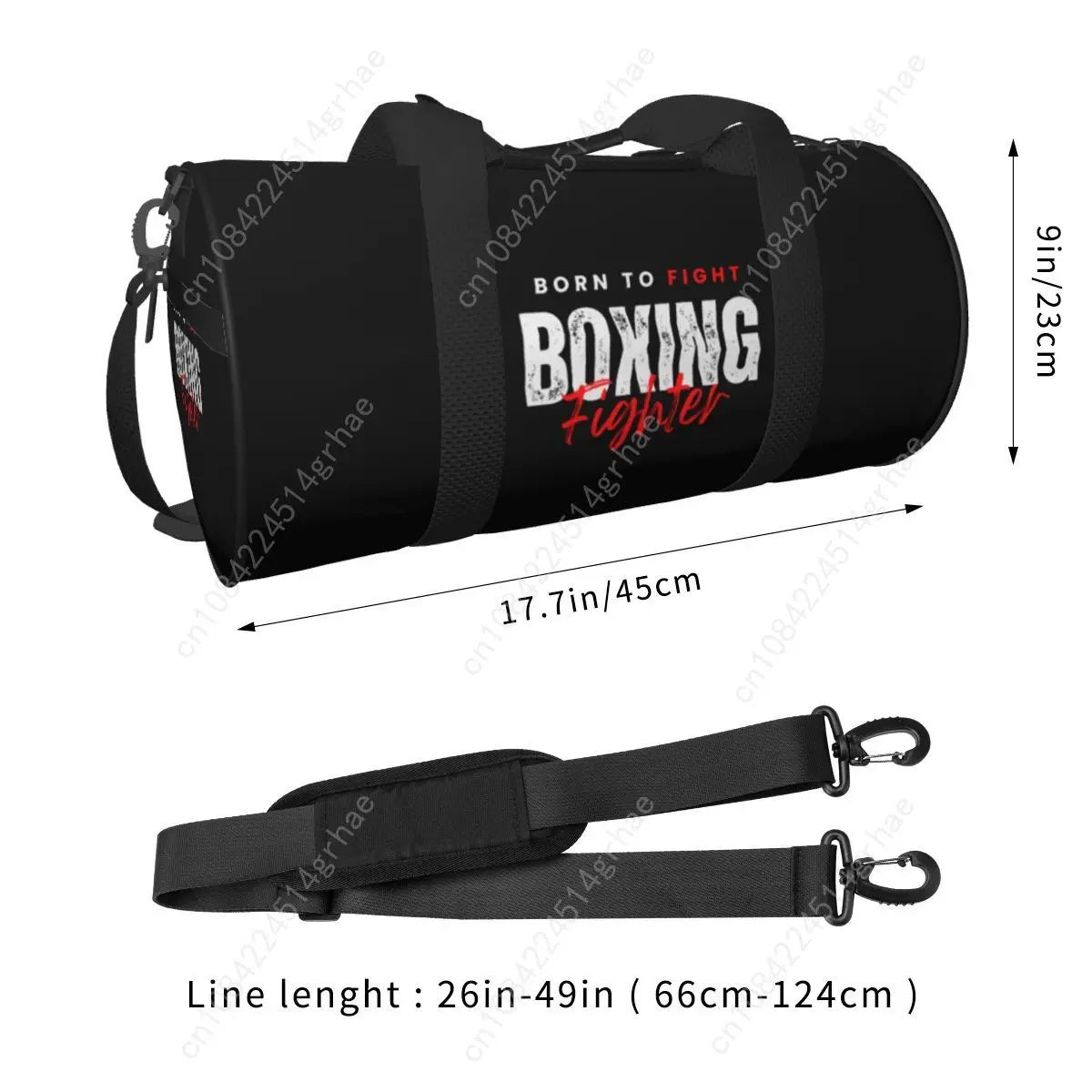Picture 3: Boxing Kickboxing Gym Bag Martialarts Wrestling Training Sports Bags Male Female Large Novelty Fitness Bag Waterproof Handbags