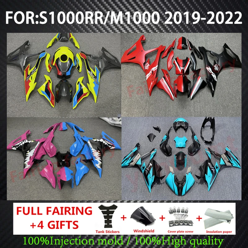 

for S1000RR 2019 2020 2021 2022 S1000 RR M1000 19 20 21 22 Body full Fairing Kit Motorcycle Fairings Motorcycle Accessories ZOPO