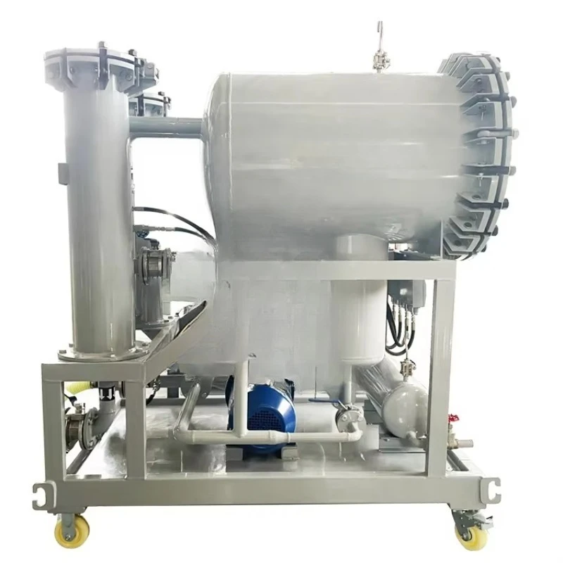 Coalescing and Separating Oil Purifier Coalescer Oil Water Separator Machine