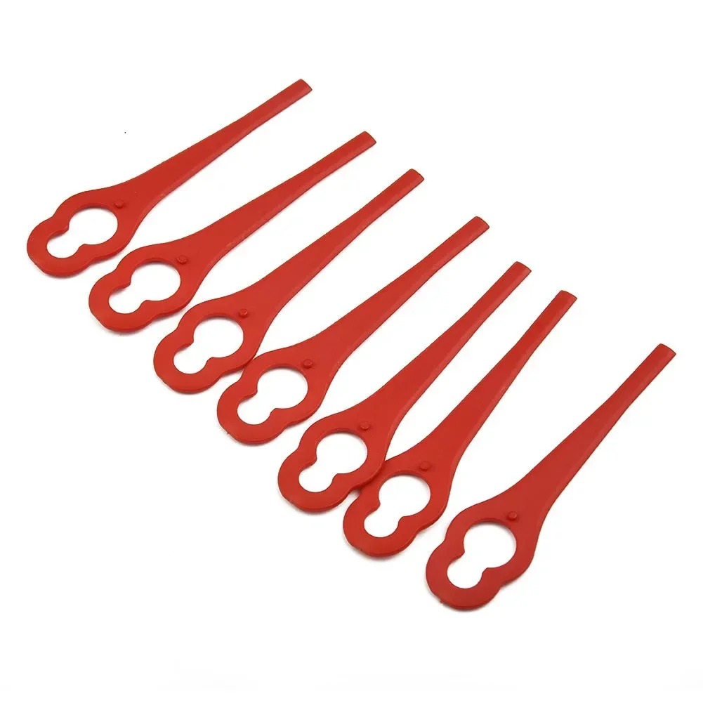 Blades Plastic Blades For Ferrex/Aldi Grass Trimmer Kit Plastic Set 8.5cm X 2.0cm FAR 20-1 97699 2002706 FE220 30pcs Brand New