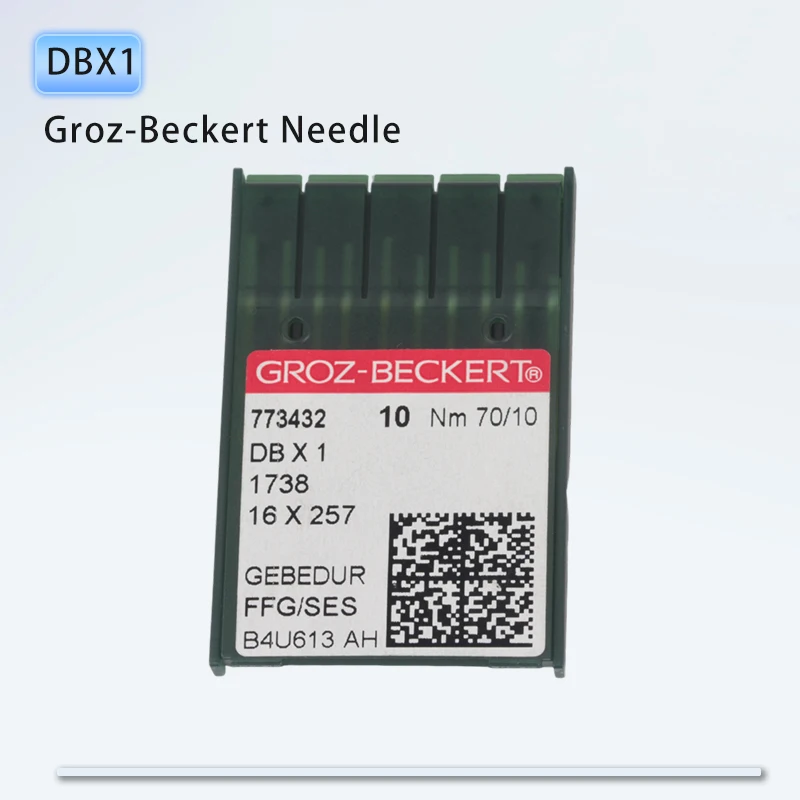 10 шт. DBX1 GEBEDUR термостойкие иглы для швейных машин Groz-Beckert для промышленных аксессуаров для стежков DB * 1 16x257 JUKI BROTHER