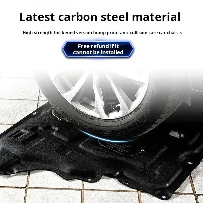 Voor Ford FOCUS 2012-2018 Hatchback versie Zwart Onder Motor Guard Plaat Splash Shield Modder Spatbord Cover Spatbord Protector