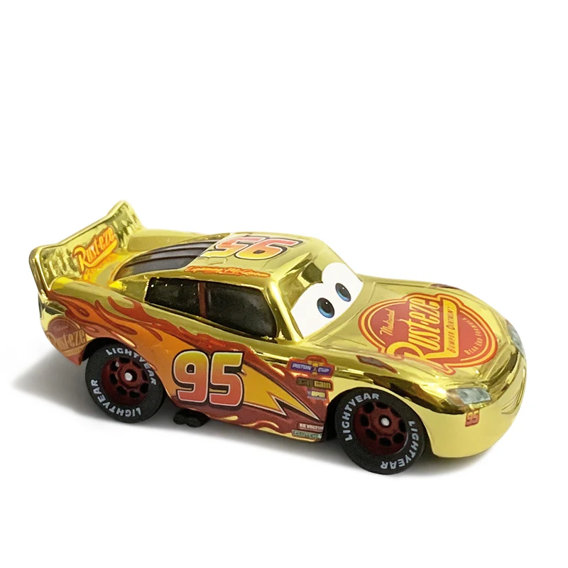 Pixar Cars Inertial Assistance Alloy Offroad-Fahrzeug Lightning McQueen Storm Cruz Mater Jackson Ramirez Kinderspielzeug Geschenke