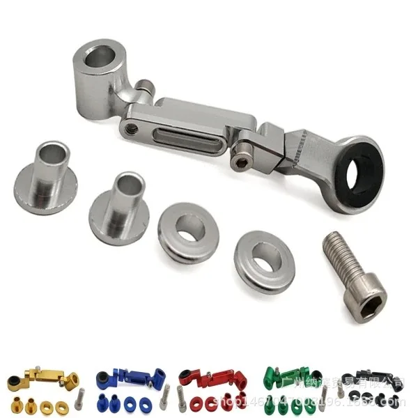 

CNC Adjustable Brake Reservoir Mount - Universal Aluminum Holder for Motorcycle Clutch & Brake Lever