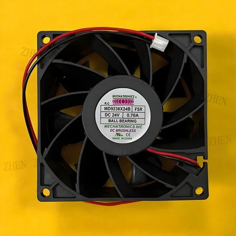 

Y 1 Pc. New for MECHATRONICS MD9238X24B-FSR Cooling Fan 9038 DC24V 0.70A 9CM 2Pin
