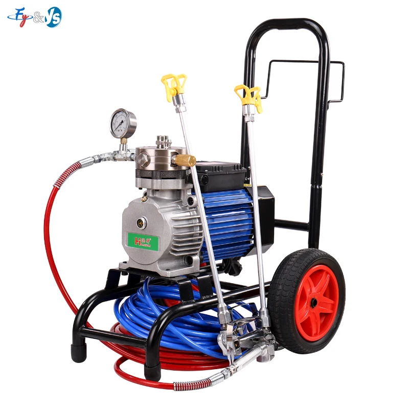 高圧エアレススプレーマシン 高出力塗装スプレーガン エマルジョンペイント DIY電動塗装スプレーヤー