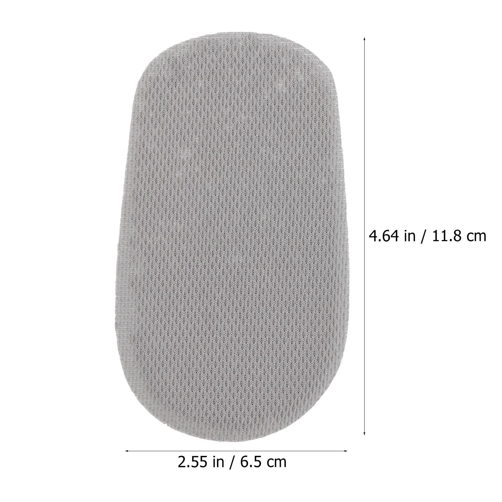 

Heightening Insoles Unisex Invisible Pads Hidden Heel Cushion Breathable Support Cotton Reusable Men Women Foot Care Tool