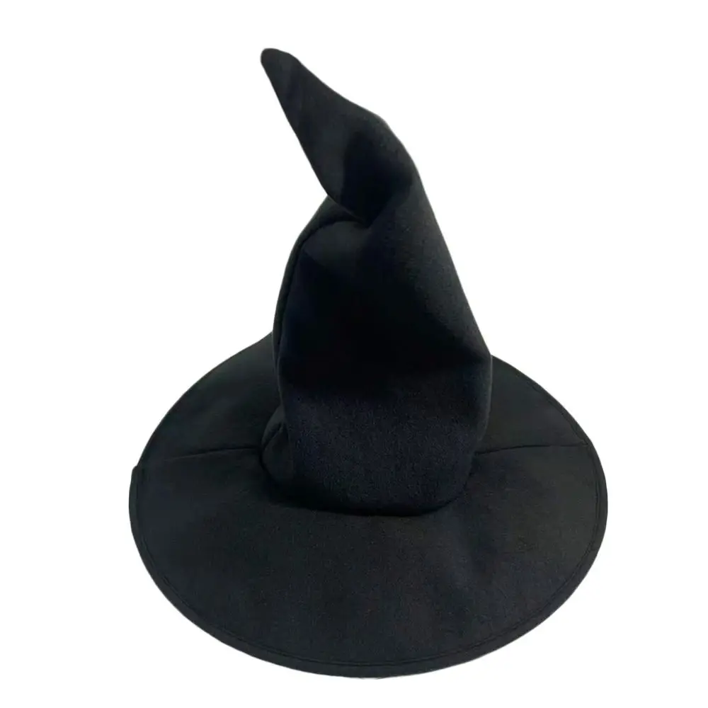 Festival Decoration Party Halloween Sorcerer Hat Portable Vintage Witch Hat Magic Academy Cap
