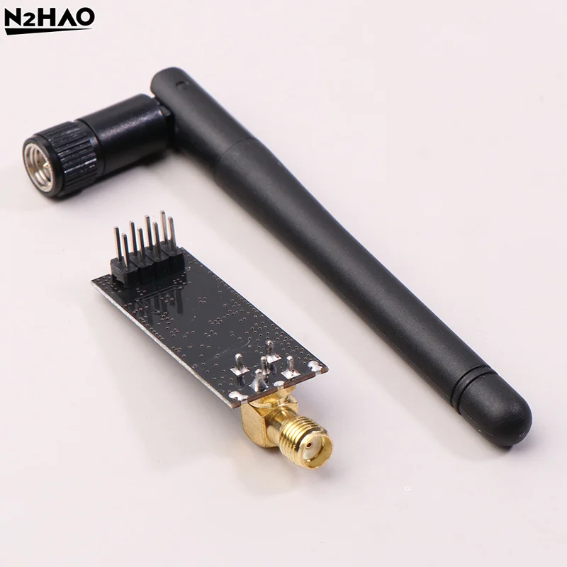 1pc 3-3.6V NRF24L01+PA+LNA Wireless Module With Antenna 1000 Meters Long Distance FZ0410 -20-70 degree