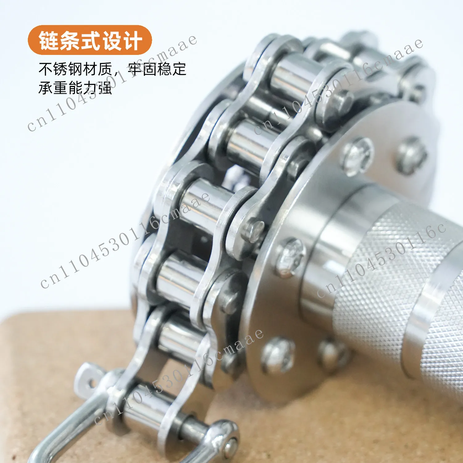 Wrist Roller Forearm Exerciser Grip Strength Armwrestling Trainer Stainless Steel Home Gym Fitness Equipment