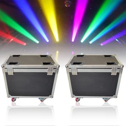 2Pcs 230W 2in1 Light Flightcase Stage Light Case For Beam Light 7R 230W Moving Head Light Effect Machine Dj Party  Wedding Night