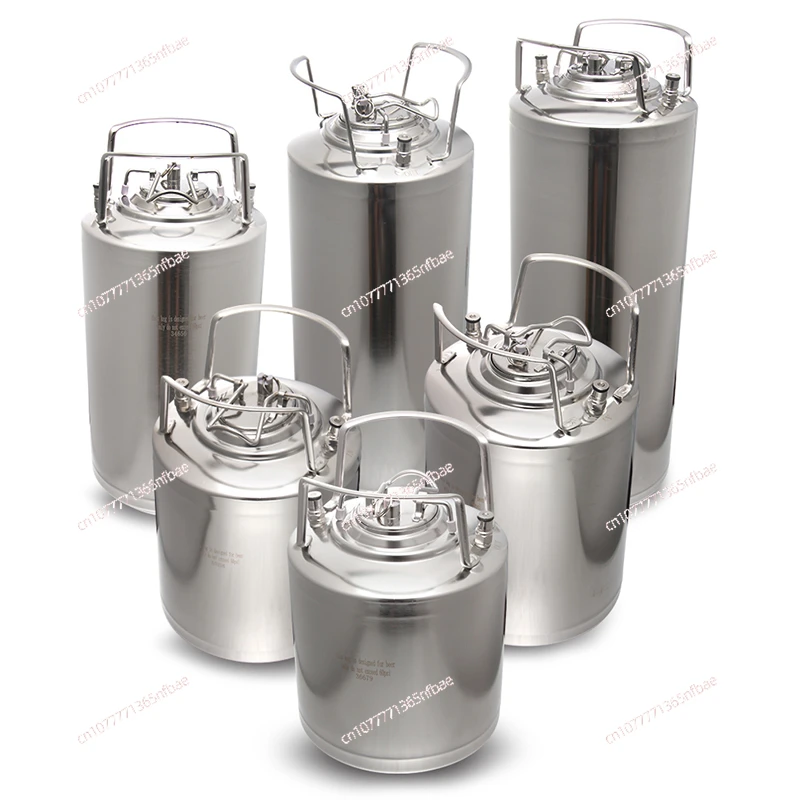 304 Stainless Steel Beer Can, Coke Syrup Can, Pepsi Bucket, Coke Bucket, Self-brewed Wine Jug, Craft Two-shot Keg Bucket