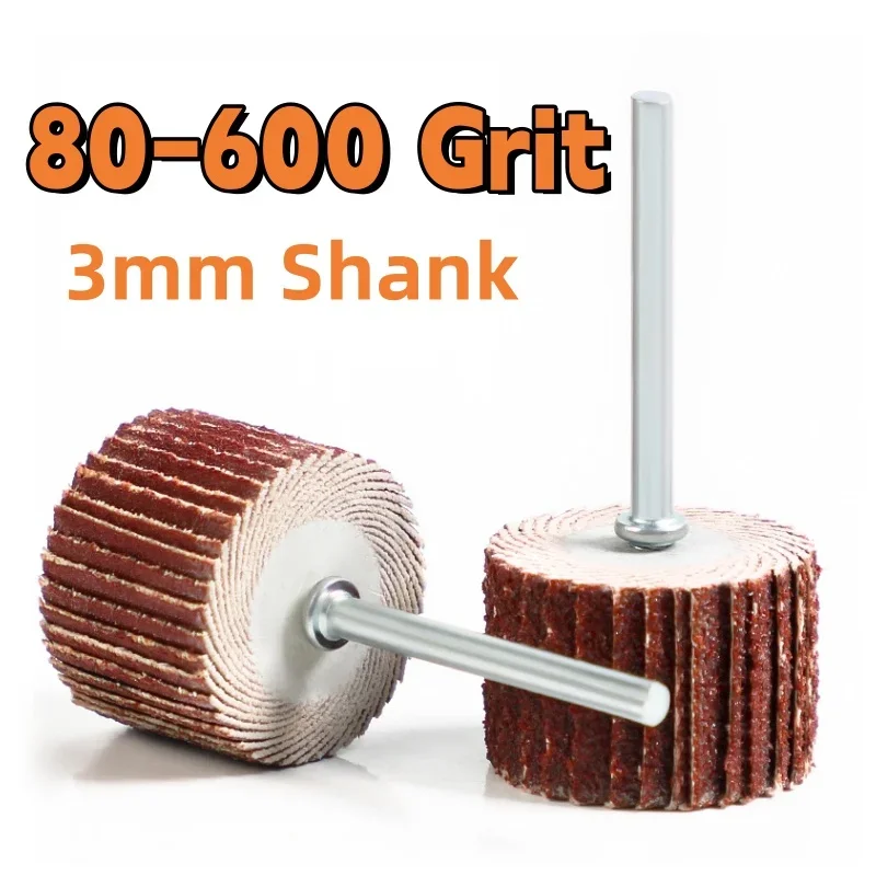 

Sanding Wheels Disc 80 120 180 240 320-600 Grit Abrasive Grinding Wheel Sandpaper Sanding Drill Polish Rust Removal Rotary Tool