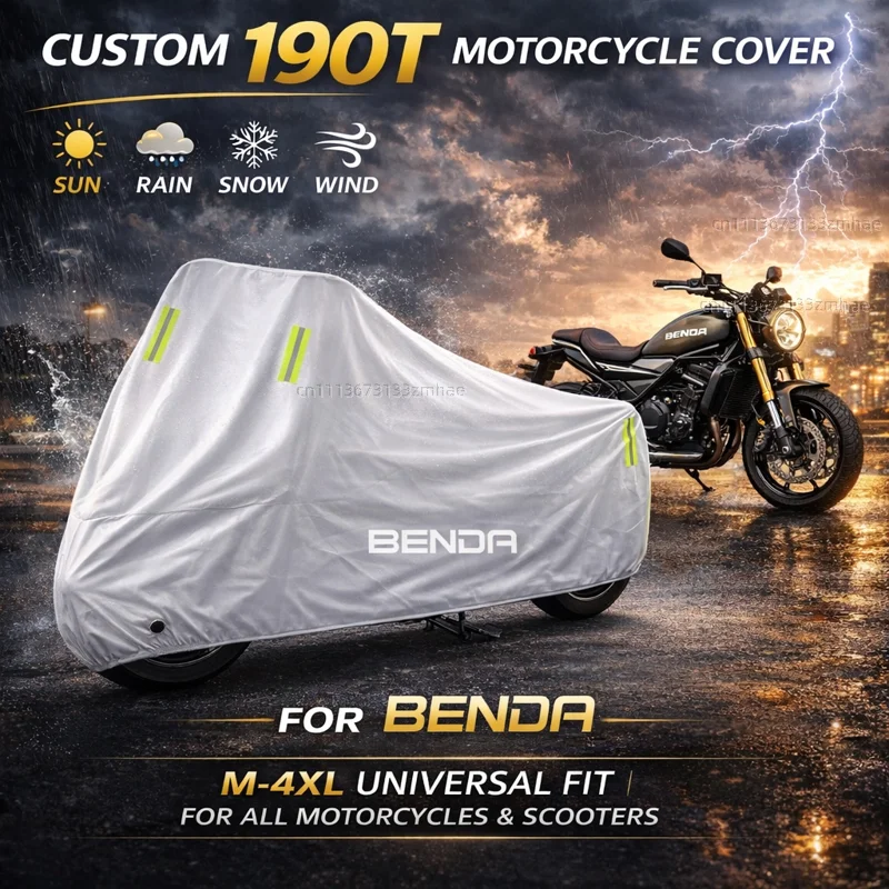 For Benda Chinchilla 300 450 Rock300 LFS700 LFC700 Rock 300 LFS LFC 700 Outdoor Motorcycle Cover Waterproof Rain Dust Sun Cover