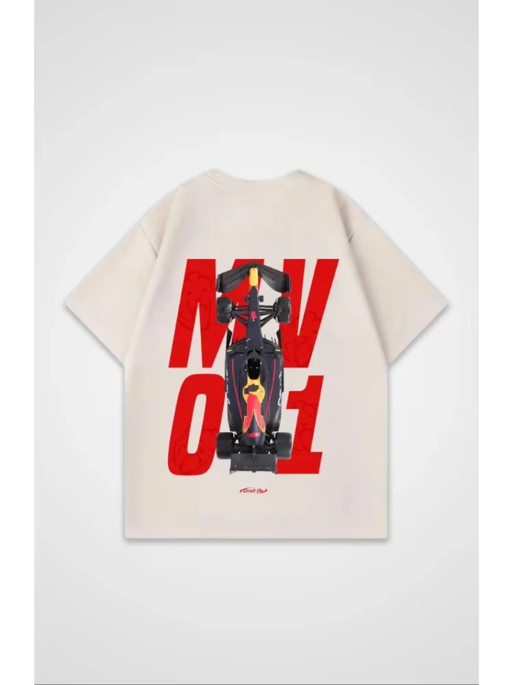 2026 Summer Sportswear Fashion Top-Tier Lewis Hamilton F1 Casual T-Shirt Casual Loose Streetwear - view 2