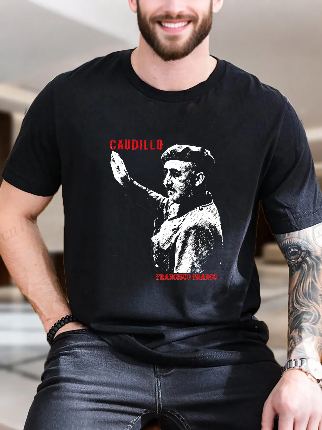 Nova chegada moda masculina impressa manga curta camiseta elegante relógio homem design 100% algodão ultra macio respirável casual verão
