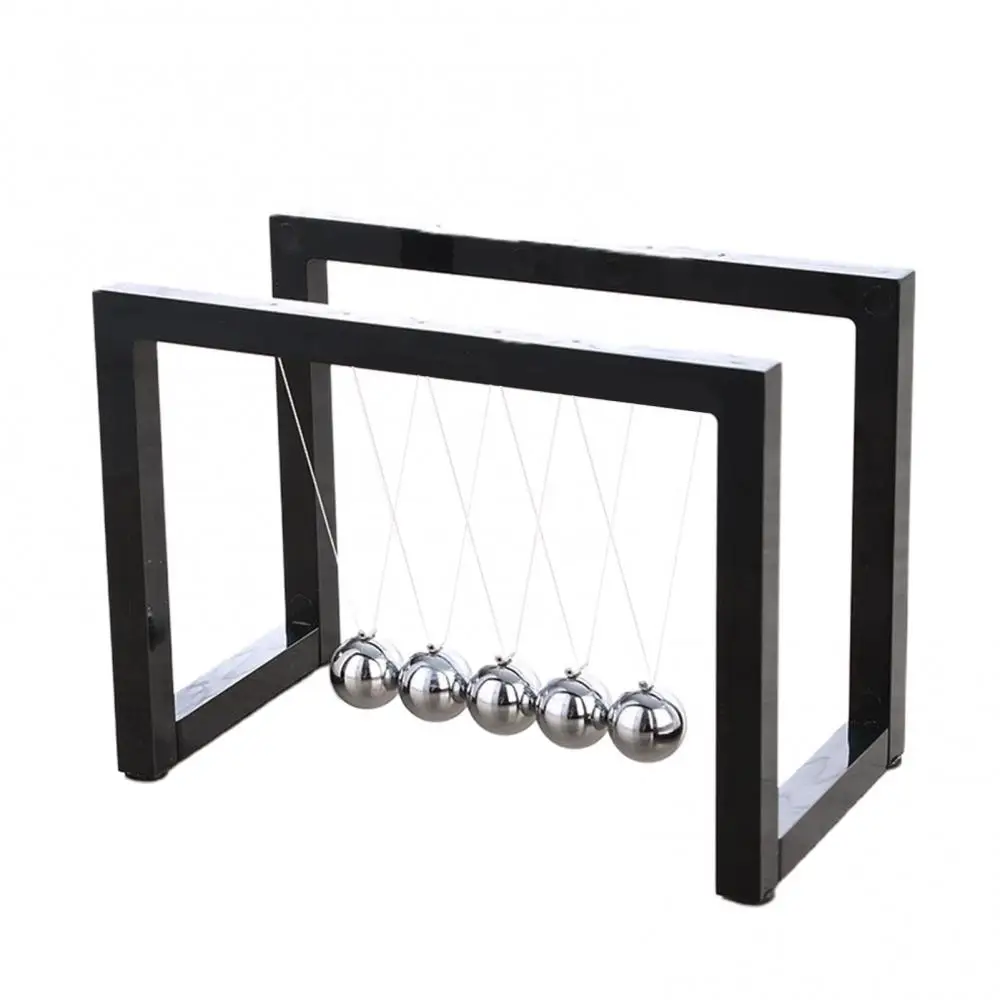 Newtons Cradle Pendulum Balance Ball Physical Experiment Educational Toy Gift Home Decor