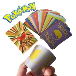 Pokemon Cards  Spanish French English Vmax GX Color Energy Card Pikachu Rare Collection Battle Trainer Boys Party Game Gift Toys