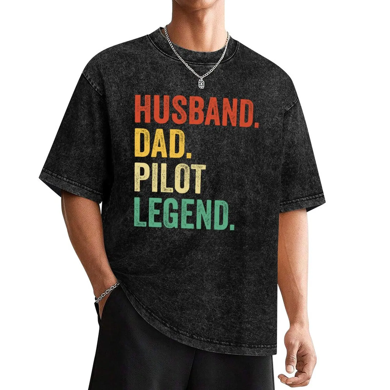 

Husband Dad pilot Legend, pilot Tee for Husband, Father's Day Gift, Gift for Him T-Shirt