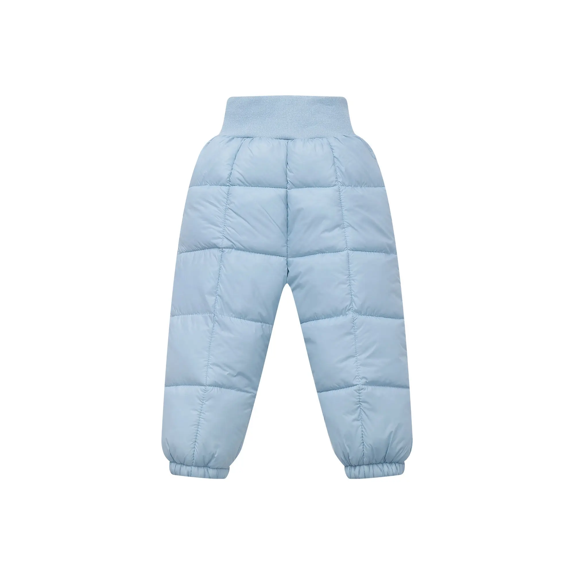 Autumn WinterWarm Kids Down Cotton Pants Clothing Boys Pants Girls Leggings Children Down Trousers Windproof Snow Pants Clothes