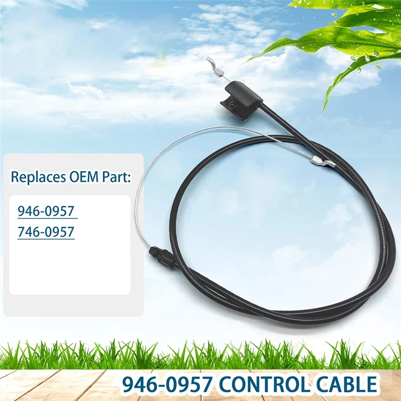 

AT21-Engine Zone Control Cable 946-0957& 746-0957 For Troy-Bilt MTD Push-Walk-Behind Lawn Mower Man Yard Machine