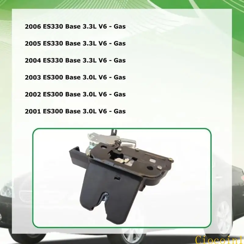 

Y1UB Compatible for 64600-33110 6460033110 Rear Door Lock Actuator Tailgate Liftgate Boot Lid Trunk Luggage Motor Part