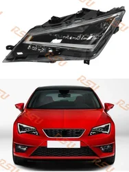 For Seat Leon FR 2013-2016 LED Headlight Right or Left 5F1 941 007 B / 5F1 941 008 B Auto Part for Reference Only