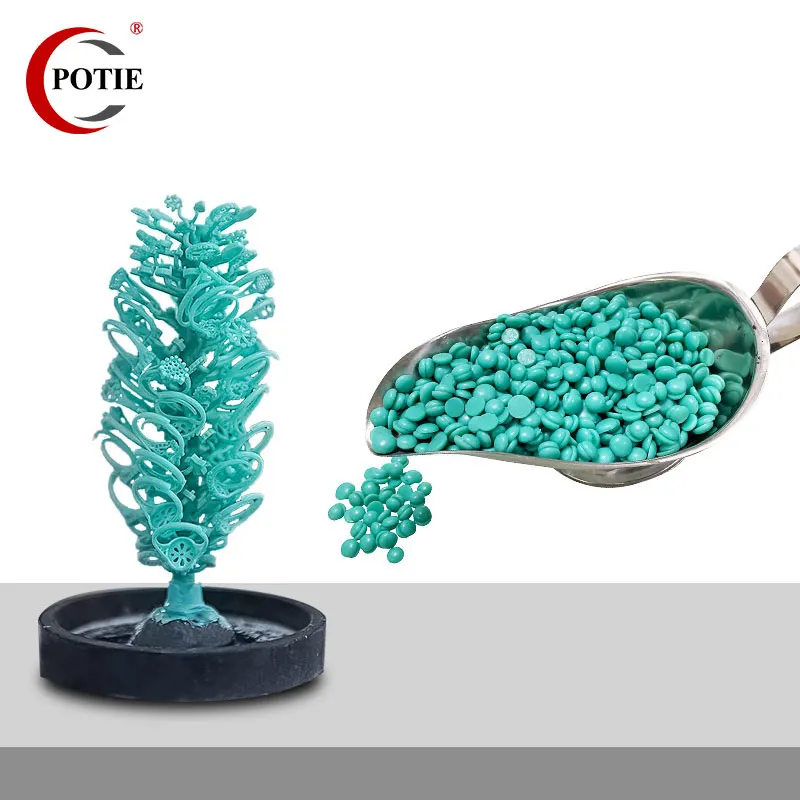 POTIE-Contas De Cera De Jóias, Cera Polonesa Para Fundição E Cópia, Peça De Aço Inoxidável, Moldes De Anel, 450g por Saco