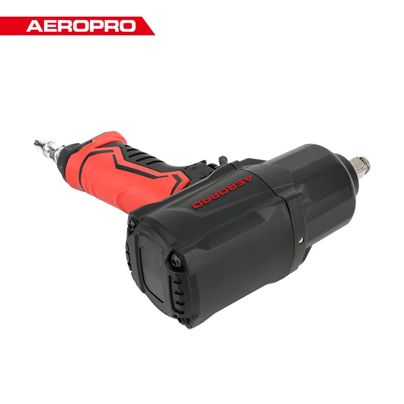 AEROPRO 1/2’’ Twin Hammer Air Impact Wrench - 1356N.M High Torque Tire Removal Tool for Vehicle Trucks - Pneumatic Power Tool