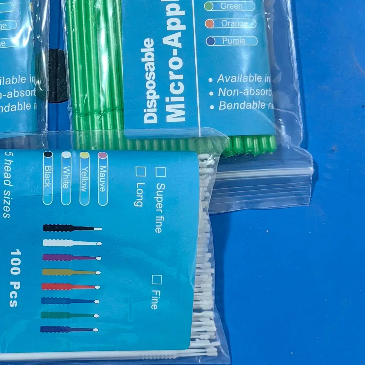 

100Pcs/Bag Dental Disposable Micro Brushes Applicators Dentist Materials Dentistry Tools