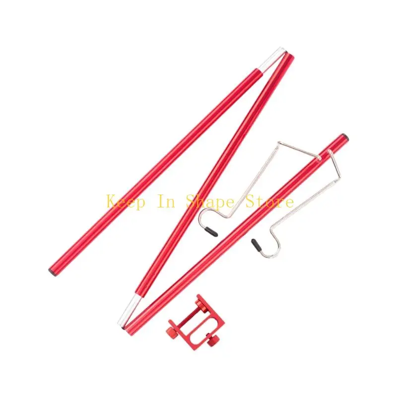 U1JC Permanent Thin Lamp Owner For Outdoor Use With Table Grip Ground Spine