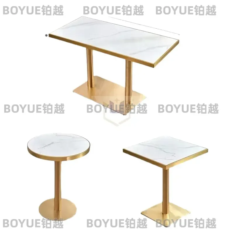 for Simple Solid Wood Commercial Dining Table and Chairs Hotel Bar Luxury Box Sofa Restaurant Kitchen Modern Easy to Clean