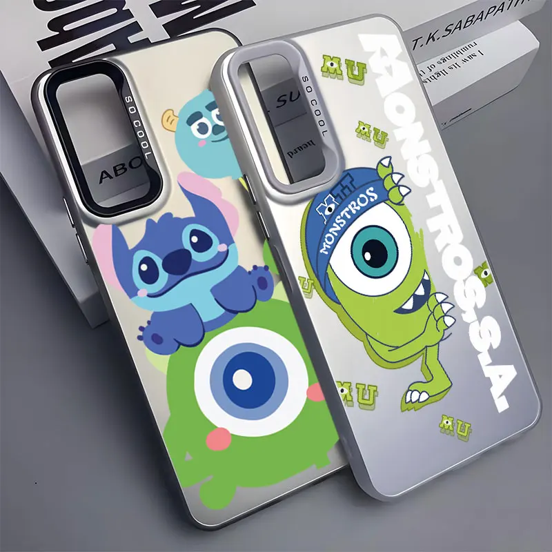 Funda de teléfono para Oppo A16s A54s A57 A58 A60 A74 A78 A95 Find X3 Lite Reno 5 6 Lite 8T 10 11 12 13 Cartoon Monster University INC