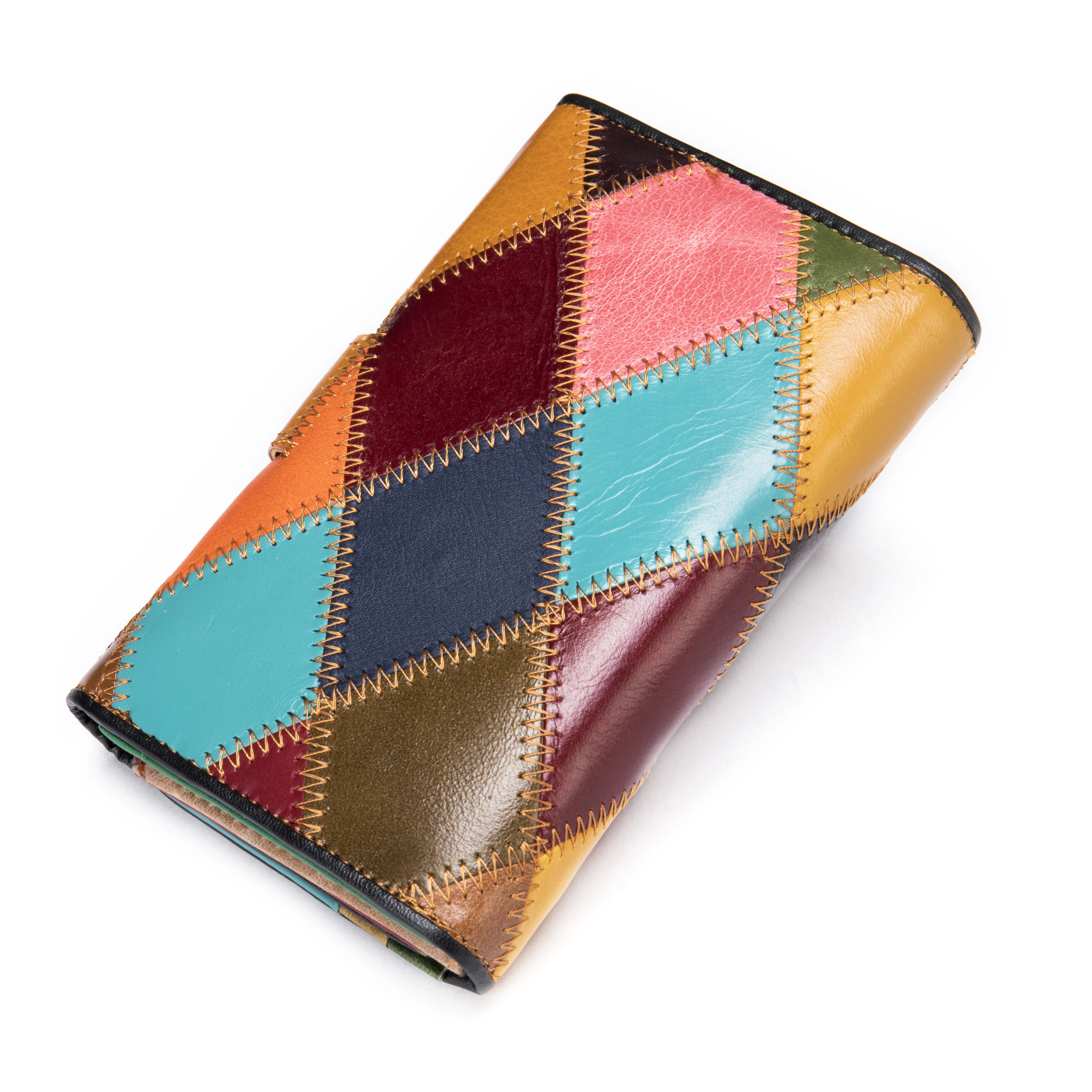 WESTAL Women\'s Purse Leather Wallet for Women Small Clutch Boho Purses Coins and Cards Hasp Coin Wallet Women Ladies Wallet 4203