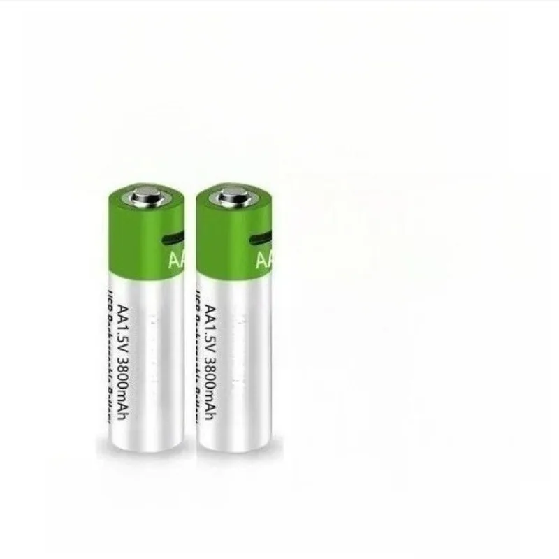 Akumulatory litowo-jonowe USB 1,5 V AA 3800 mAh