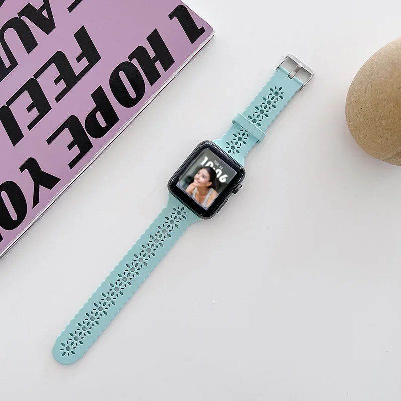 حزام سيليكون لساعة أبل ، ألترا 2 باند ، رياضة ، سلسلة iWatch 9 ، 8 ، 7 ، 6 ، SE ، 5 ، 4 ، 3 ، 49 ، 44: 50 41 ، 45 ، 38 ، 42 #3